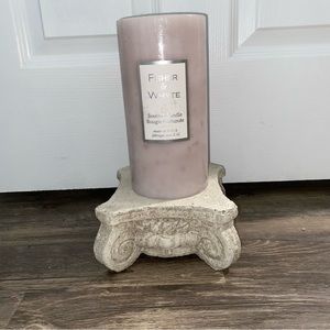 Candle stand with candle